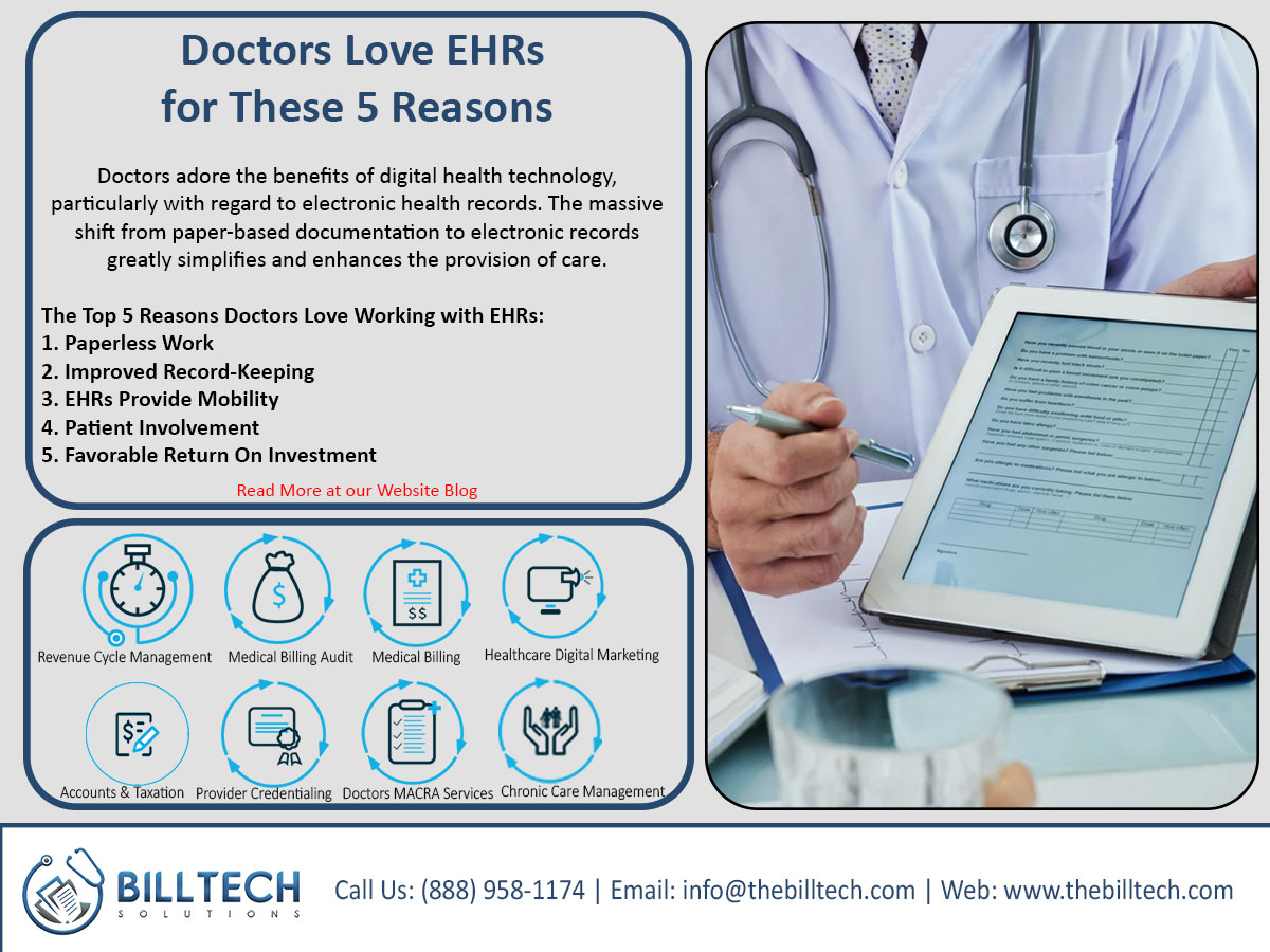 Doctors Love EHRs for These 5 Reasons