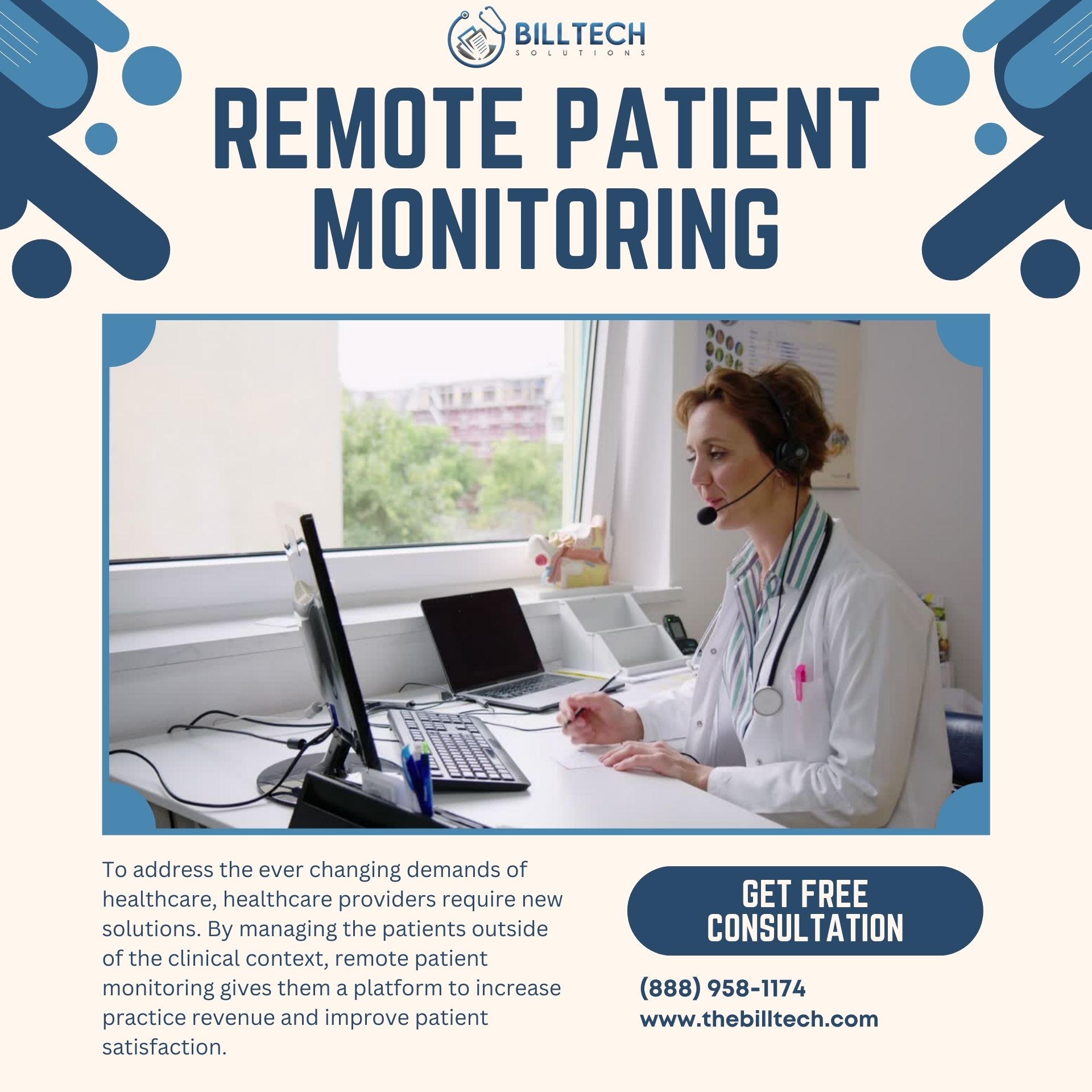 Remote Patient Monitoring - Billtech Solutions USA